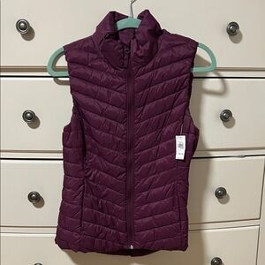 NWT Old Navy Active Plum Vest!